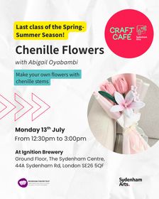 Chenille Spring Flowers